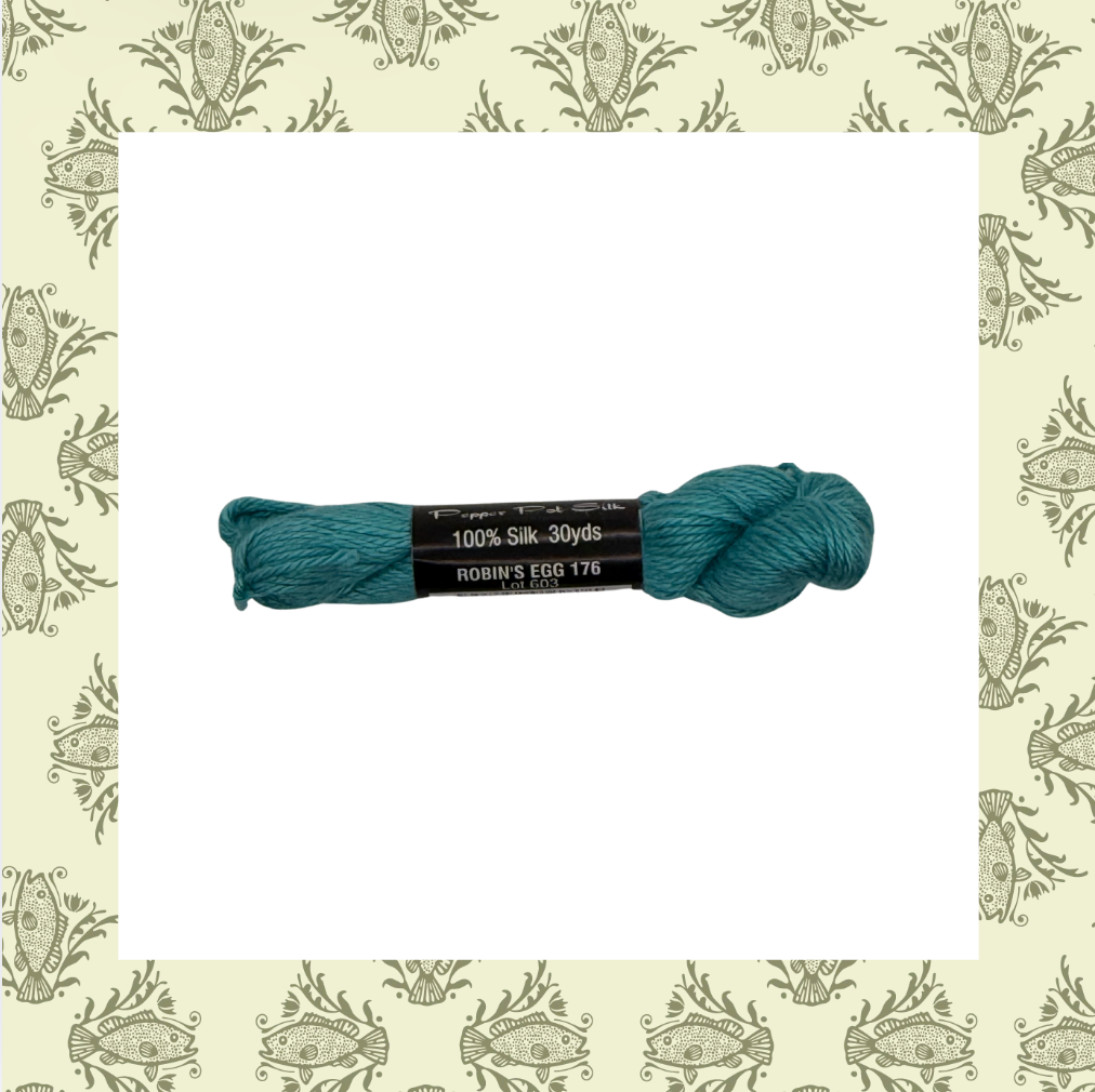 Pepper Pot Silk 176 Robin's Egg