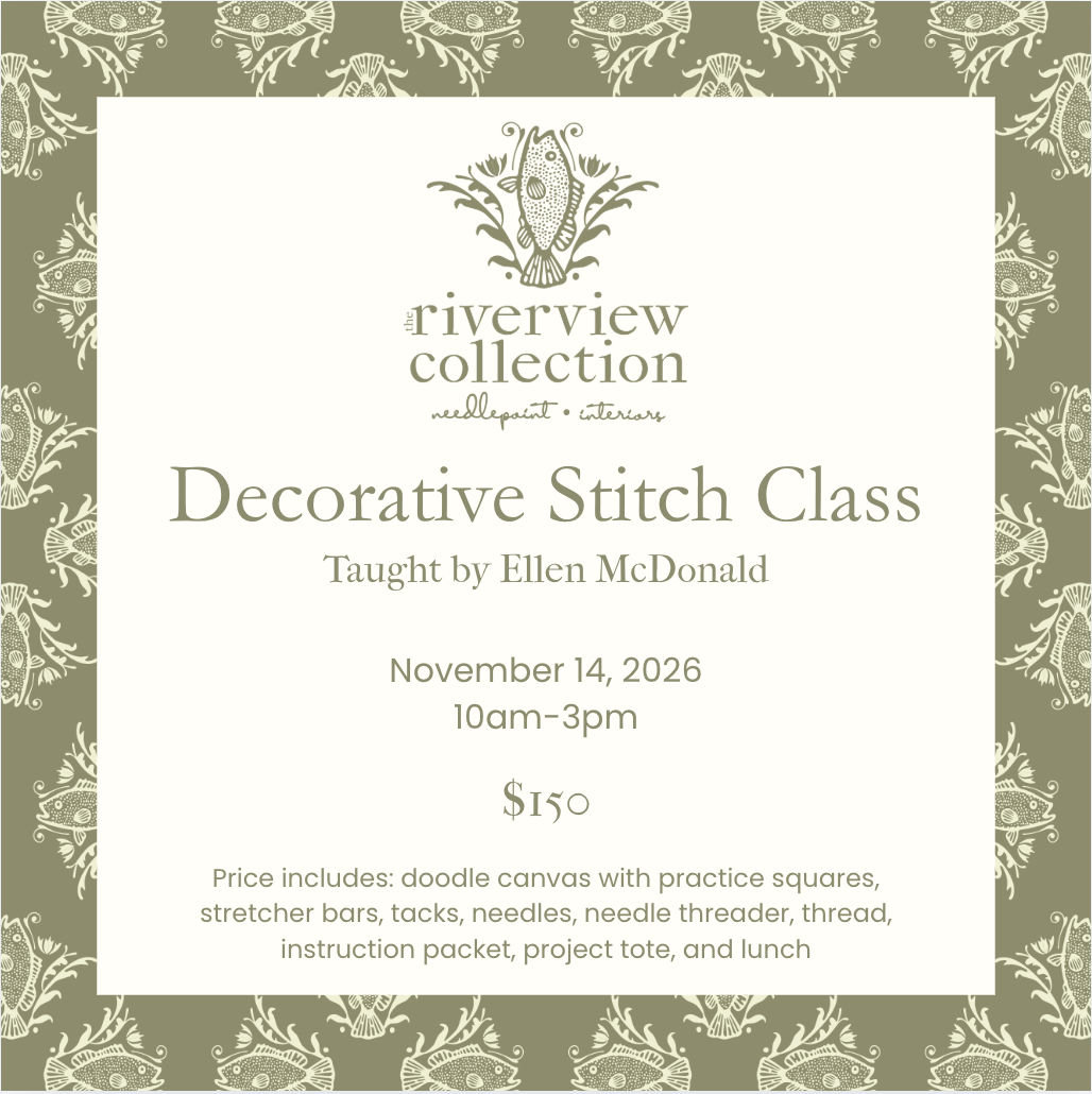 Decorative Stitch Class