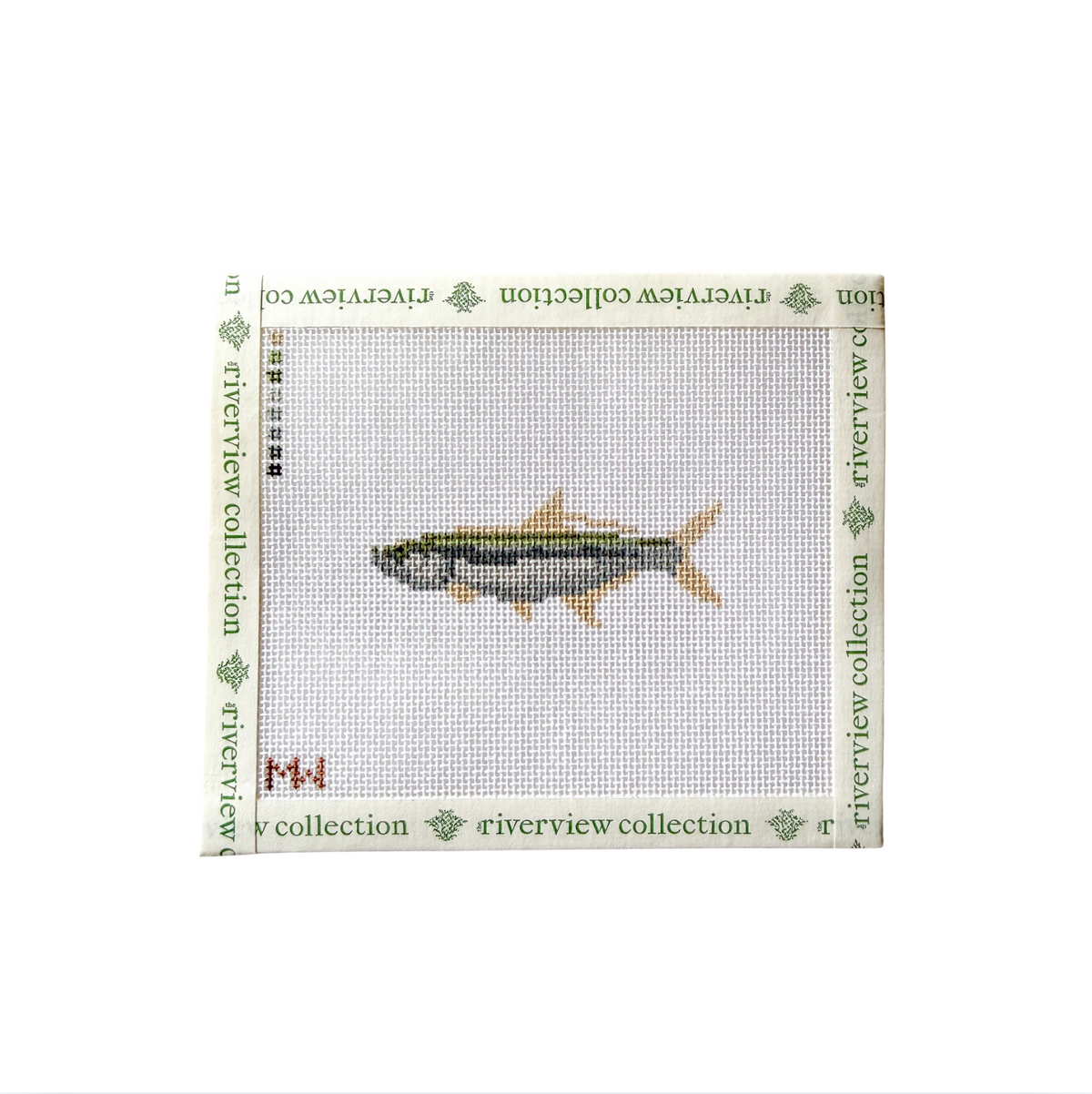 Tarpon Mini Needlepoint Canvas