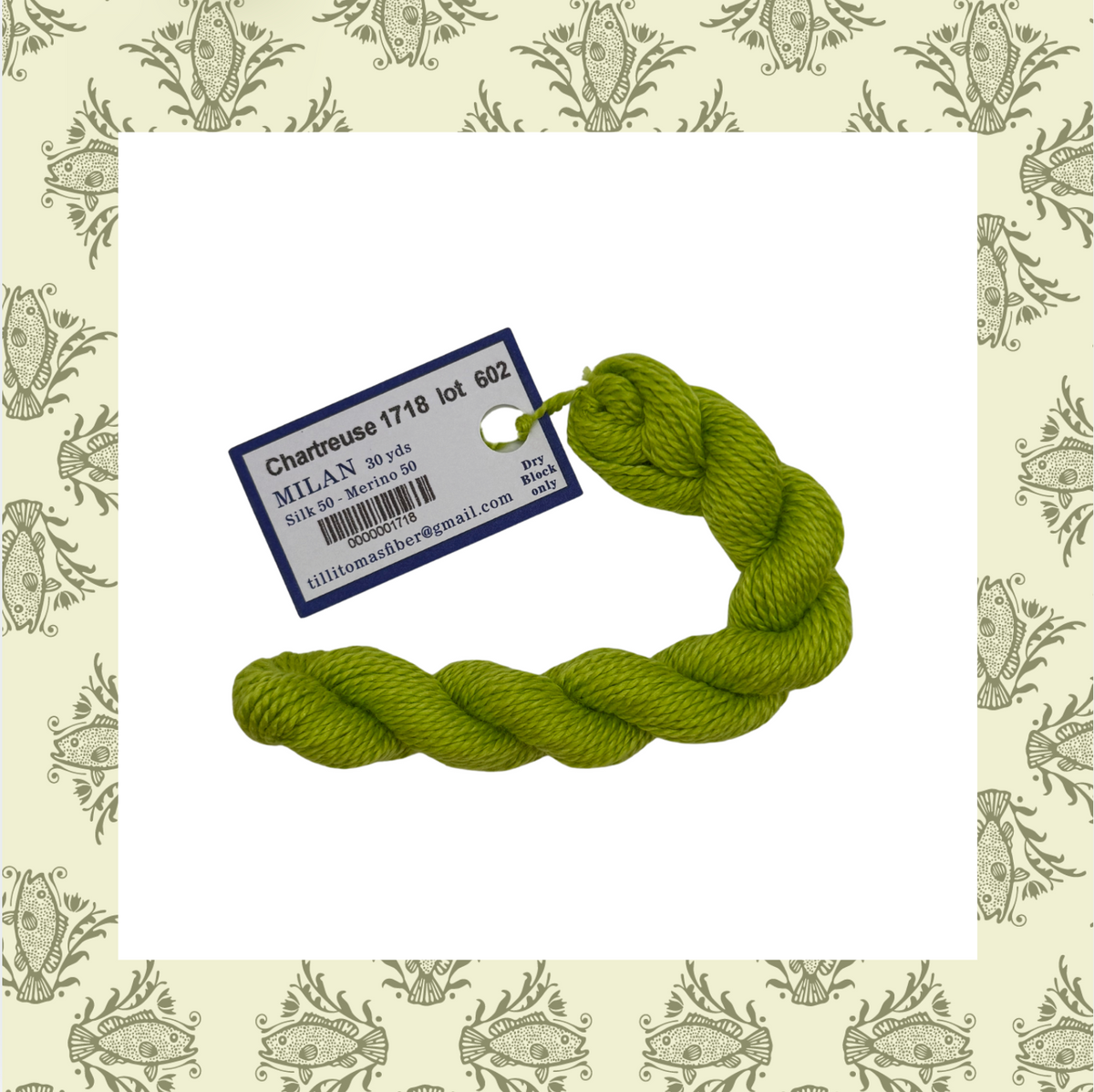 Milan Skein 1718 Chartreuse
