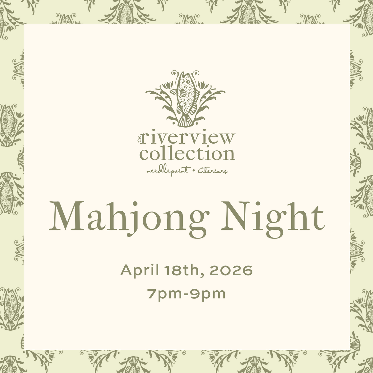04/18 Mahjong Night