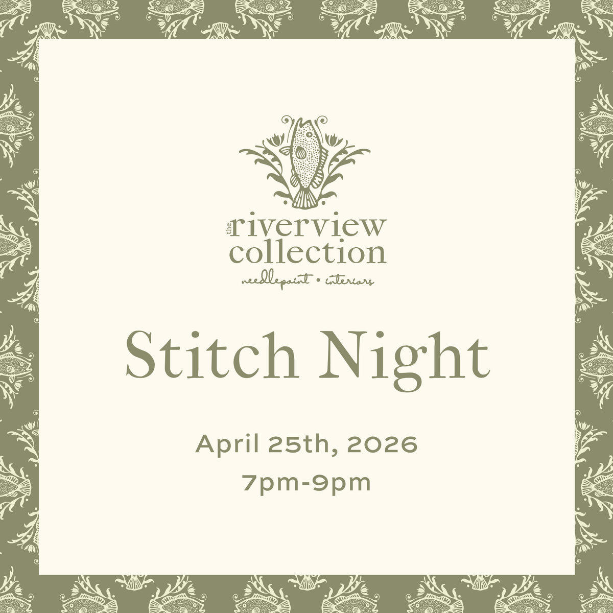 04/25 Stitch Night