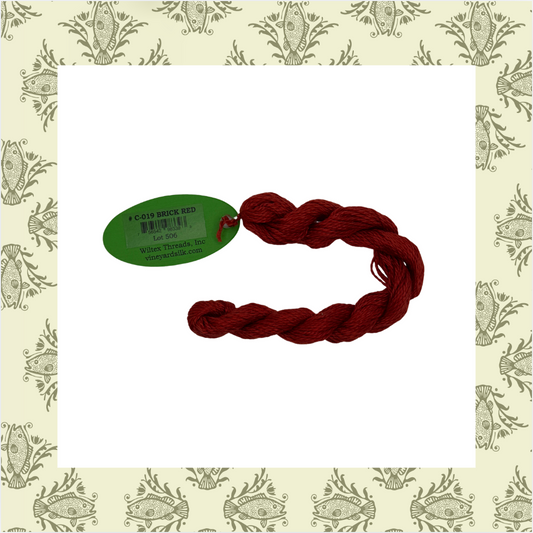 Vineyard Silk C-019 Brick Red