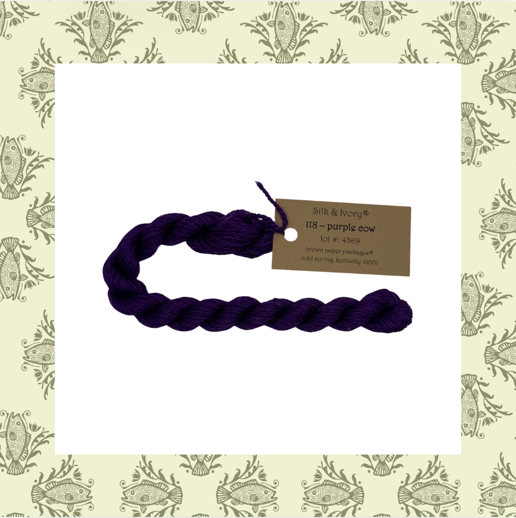 Silk & Ivory 118 Purple Cow