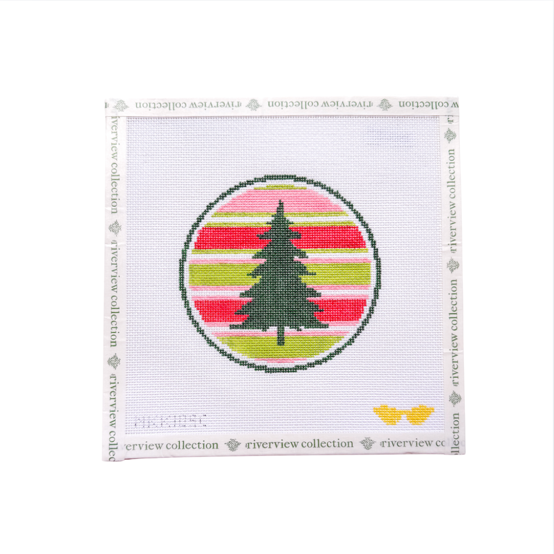 Stripes Tree Round