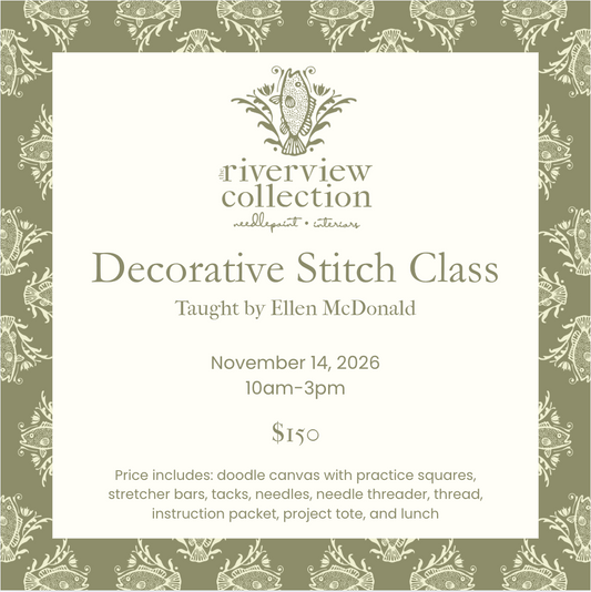 Decorative Stitch Class