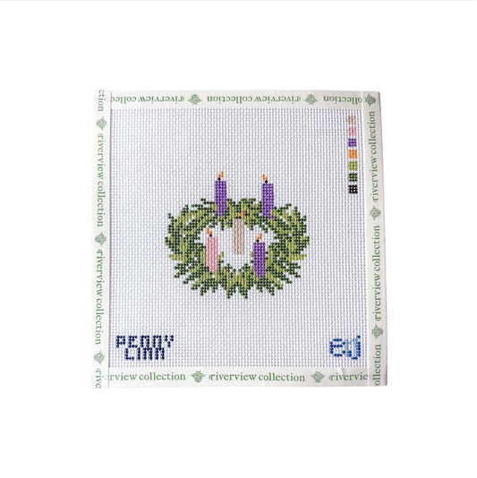 Advent Wreath with Candles