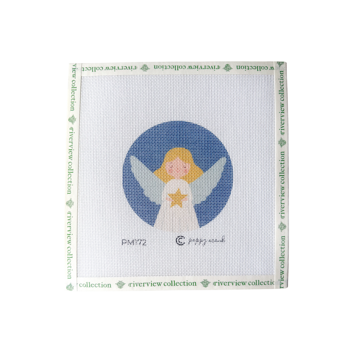 Star Angel Needlepoint Canvas