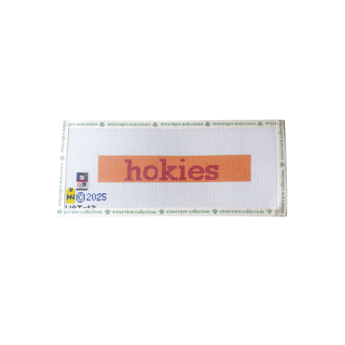 Collegiate Series Key Fob Needlepoint Canvas - Hokies