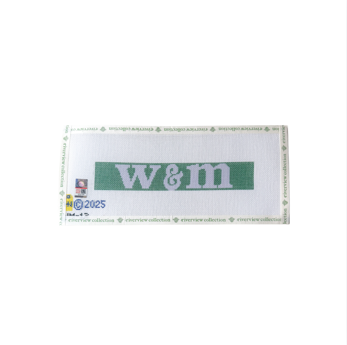 Collegiate Series Key Fob Needlepoint Canvas - William & Mary