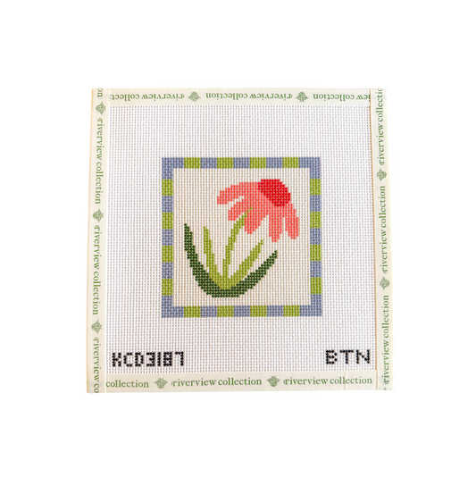 Folk Art Floral Square Four
